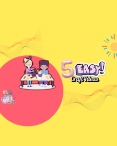 “Easy crafts to do at home using simple materials for quick and fun creative projects.”