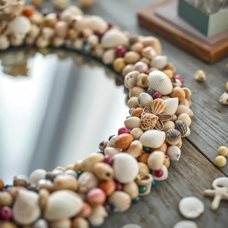 decorative mirror frame DIY home decor craft