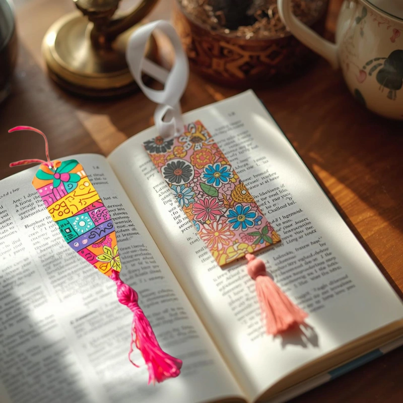 handmade bookmark craft easy crafts to do at home