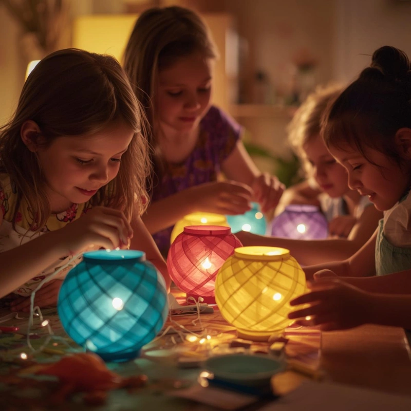 DIY paper lantern craft decoration easy crafts to do at home