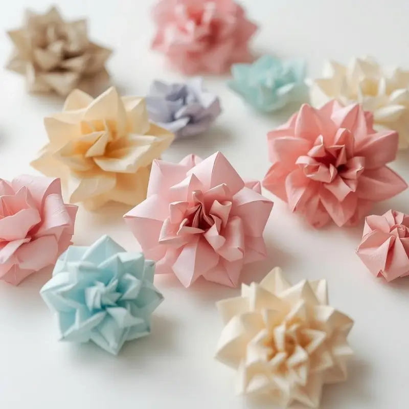 origami flowers for beginners paper craft