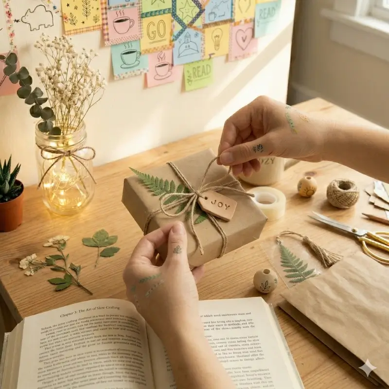 paper bag gift wrap easy crafts for lazy days