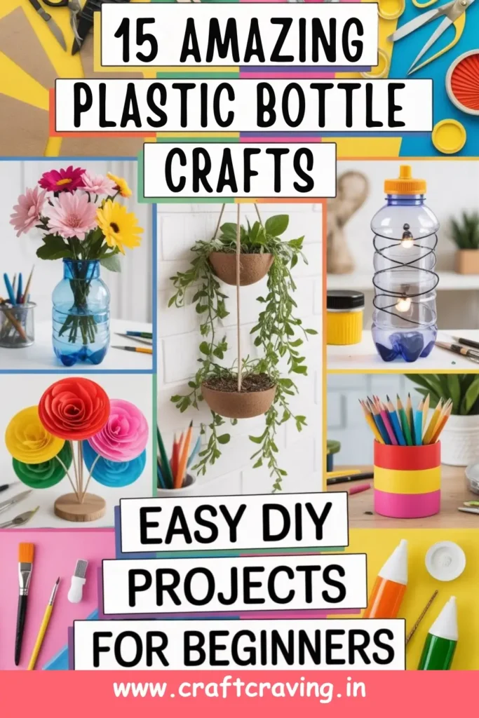 15 plastic bottle crafts DIY ideas