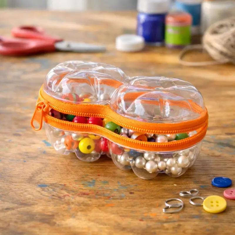 plastic bottle storage container DIY craft
